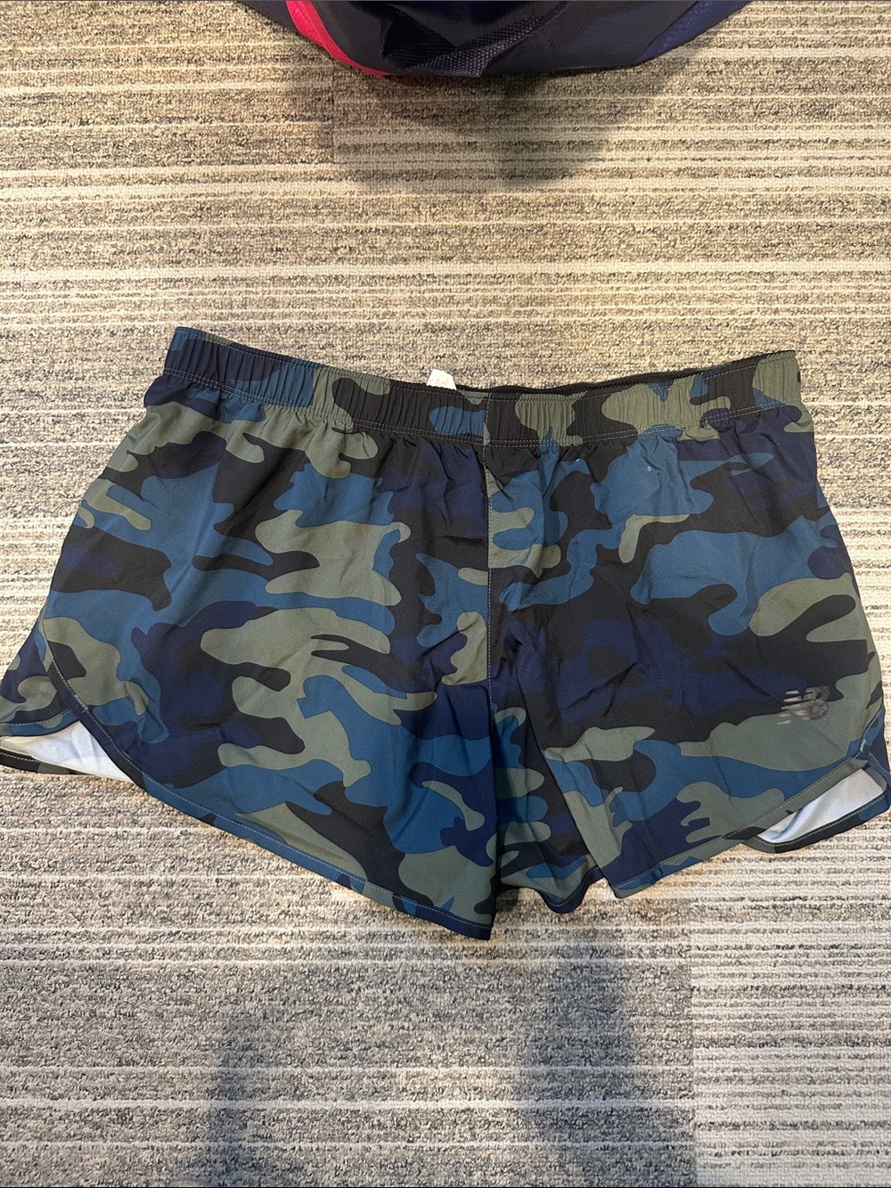 New Balance | Men's Camouflage Running Shorts | 2” Inseam | Large | Brief Liner
